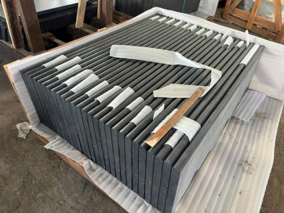 Sản xuất và đóng gói đá bazan tại nhà máy